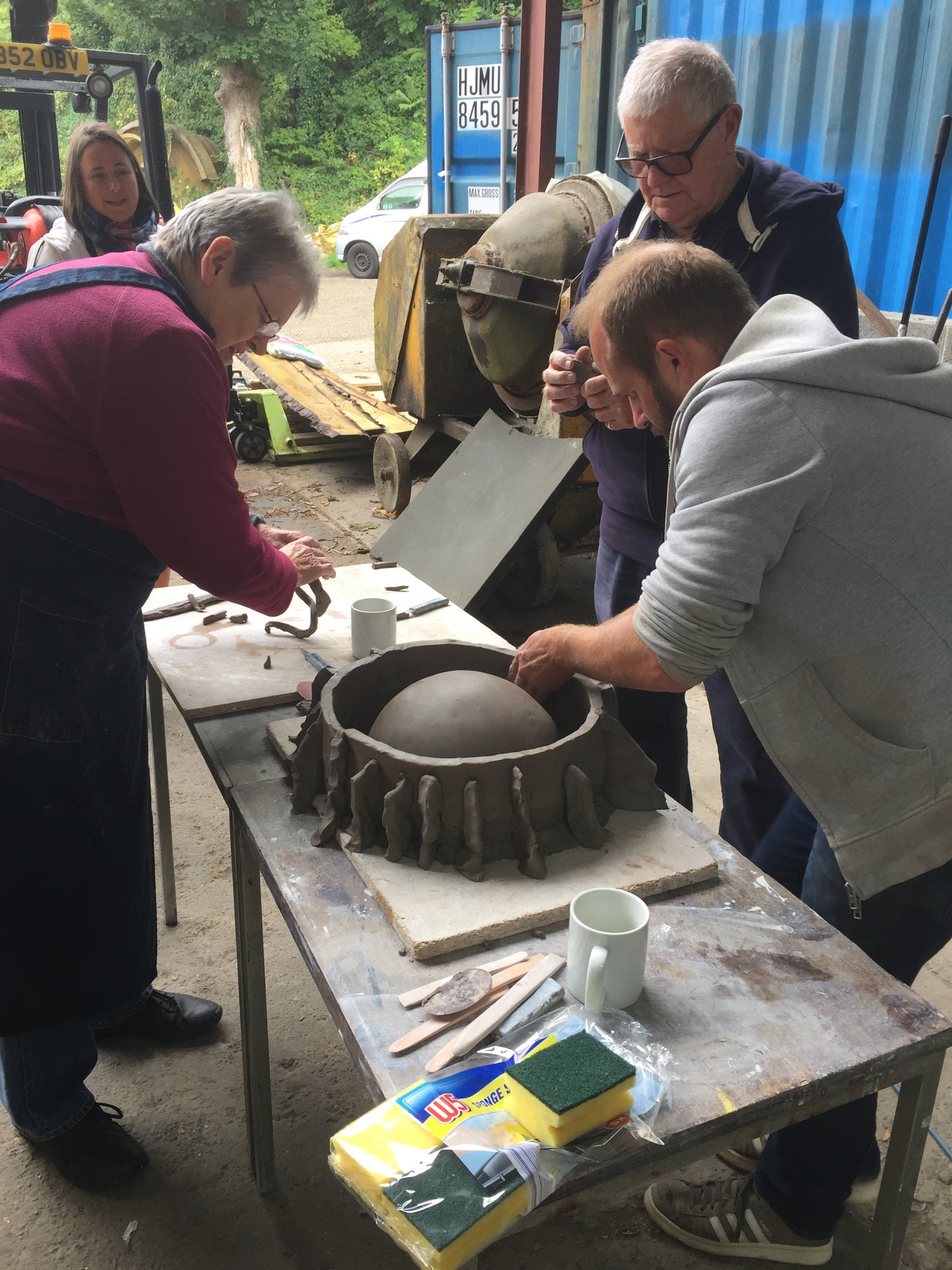 23rd & 24th October 2025. Two Day Plaster mould-making & press-moulding course