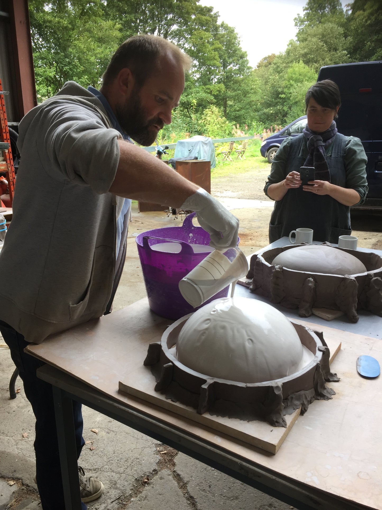23rd & 24th October 2025. Two Day Plaster mould-making & press-moulding course