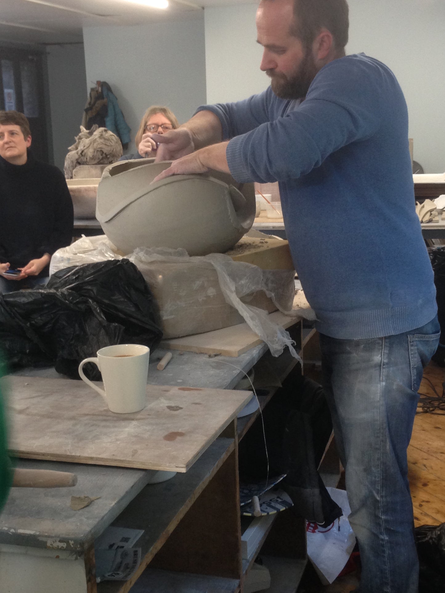 23rd & 24th October 2025. Two Day Plaster mould-making & press-moulding course