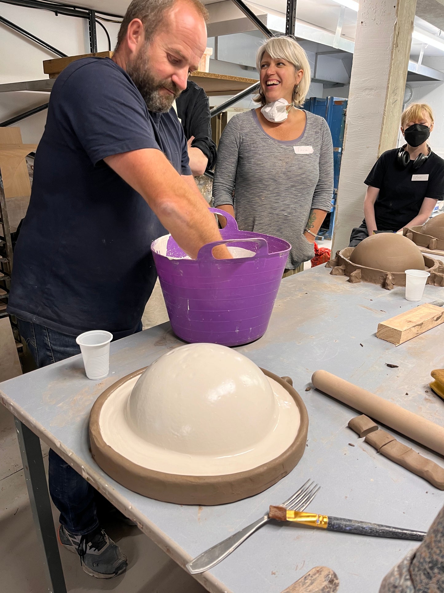 1. 24th & 25th September 2026. Two Day Plaster mould-making & press-moulding course