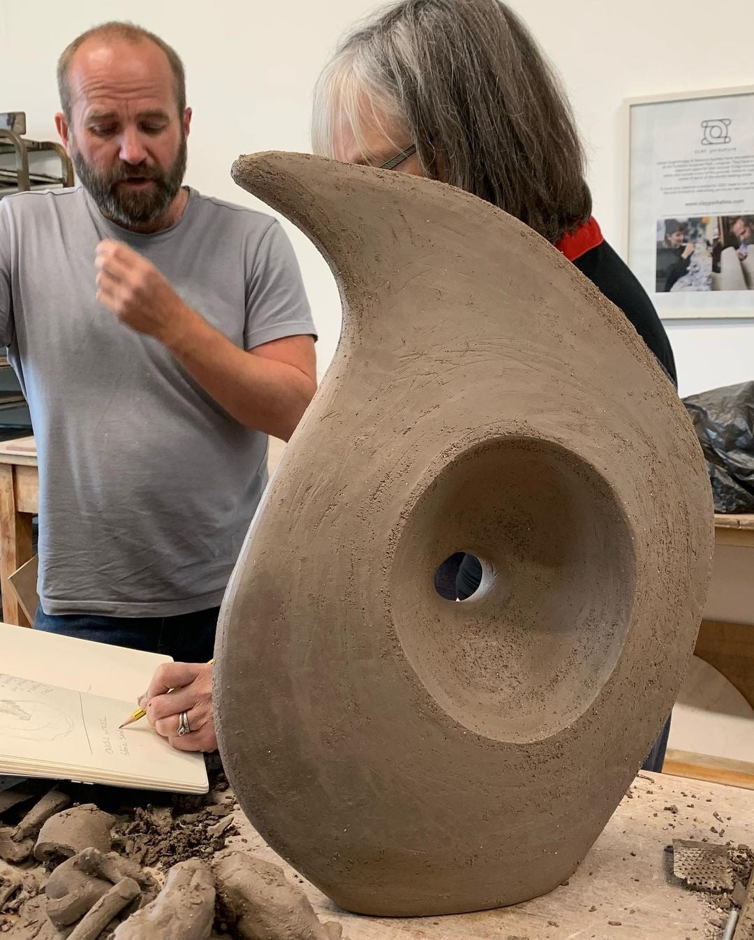 6. 24th-28th June 2024. Five Day Clay Course with James Oughtibridge and Rebecca Appleby